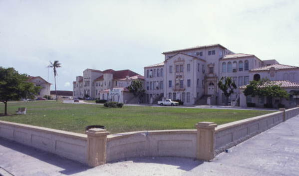 From the corner