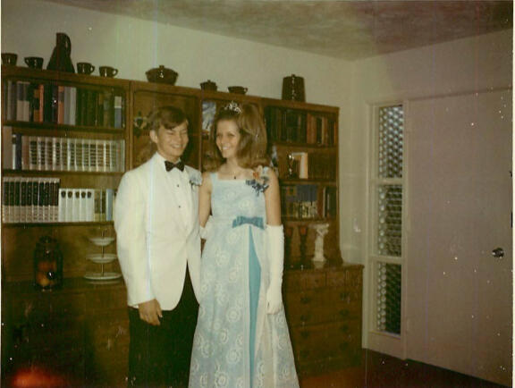 Tom & Dixie going to high school prom.